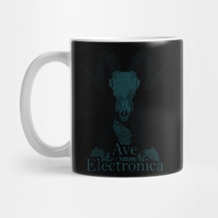 ASCii Savage Girl - Ave Electronica (Blue) Mug